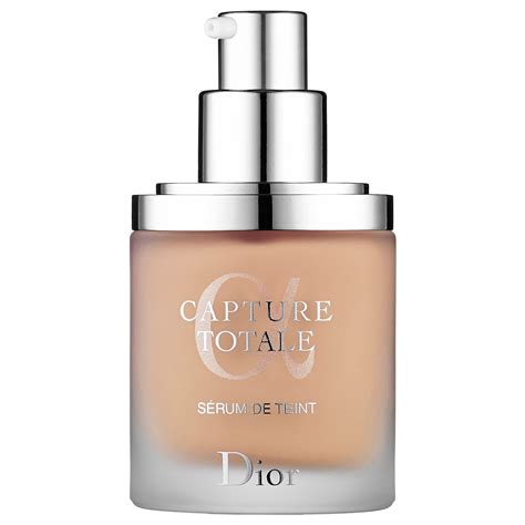 dior capture totale sérum de teint flüssige foundation|dior flower serum.